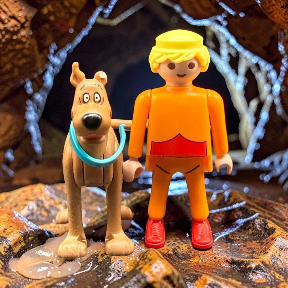 Playmobil Scooby-Doo & Fred Jones Haunted Isle 70718 Set Figures A71
